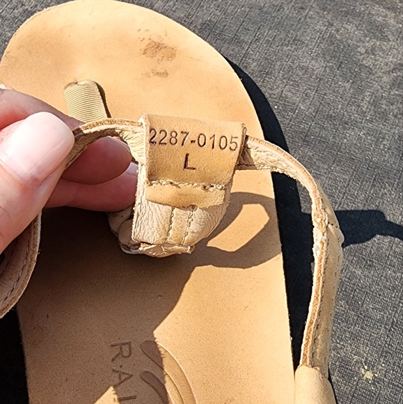 RAINBOW SANDALS T STREET SINGLE LAYER CENTER BRAID ANKLE STRAP - Picture 4 of 4